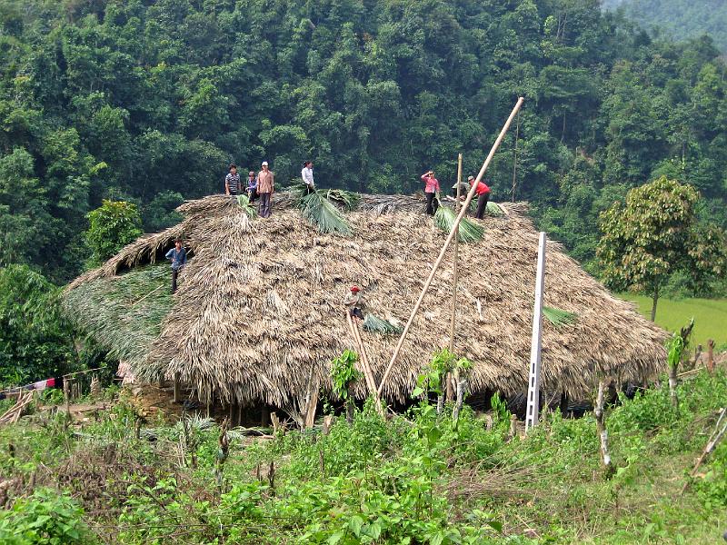 2006-10-31-04-59-43_301 House being thatched.JPG